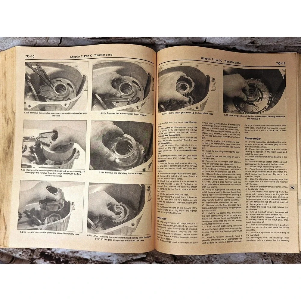 Chevrolet & GMC Pick-Ups Haynes Repair Manual 24064 complete teardown & rebuild